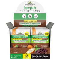 Nature's Nutrition Super Greens & Reds & Protein Chocolate - 20 Sachets 